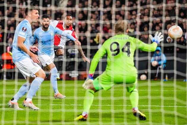 UEFA Europa League: Feyenoord v Lazio Roma Rotterdam - Igor Paixao of Feyenoord during the match between Feyenoord v Lazio Roma at Stadion Feijenoord De Kuip on 3 November 2022 in Rotterdam, The Netherlands. Copyright: xTomxBodex