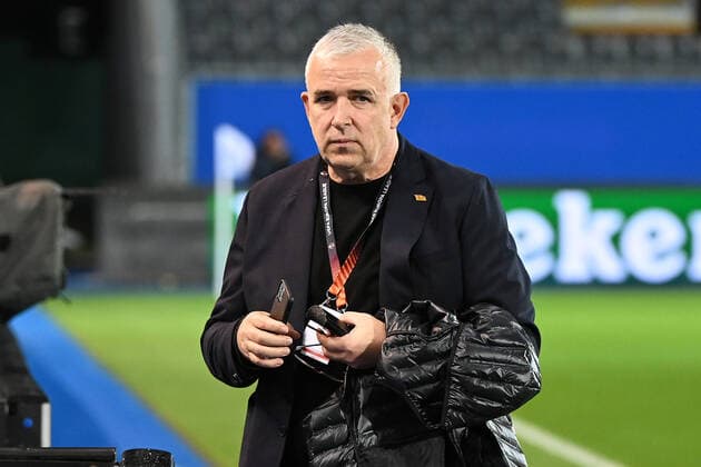 Football, Men, 2022 2023 season, Europa League group stage, Group D, Matchday 6 , Royale Union Saint Gilloise 1 FC Union Berlin, Dirk Zingler 1 FC Union Berlin, President before the match , 03 11 2022, Copyright: xMatthiasxKochx