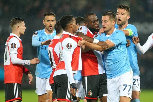 ROTTERDAM, 03-11-2022, Stadium de Kuip, the UEFA Europa League Feyenoord - Lazio Roma, Feyenoord - Lazio  x19132891x Copyright: