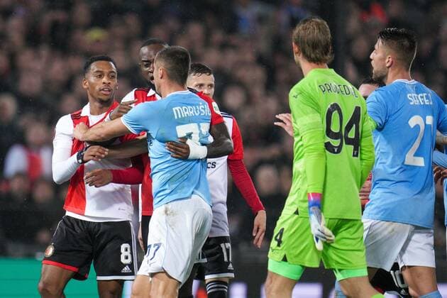 ROTTERDAM, 03-11-2022, Stadium de Kuip, the UEFA Europa League Feyenoord - Lazio Roma, Feyenoord - Lazio  x19132892x Copyright: