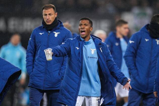 ROTTERDAM, 03-11-2022, Stadium de Kuip, the UEFA Europa League Feyenoord - Lazio Roma, Lazio player Marcos Antonio Feyenoord - Lazio  x19132897x Copyright: