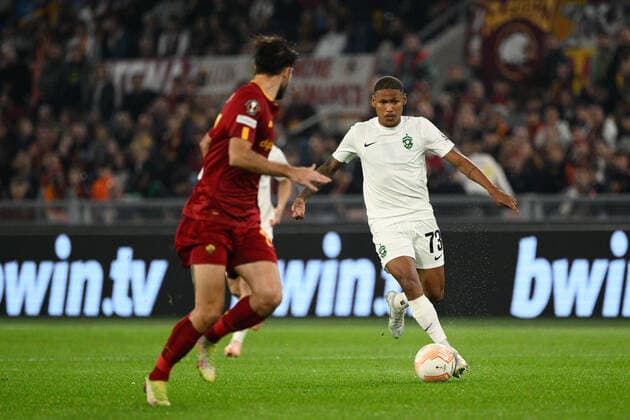 Football, EL, AS Roma - Ludogorez Rasgrad
