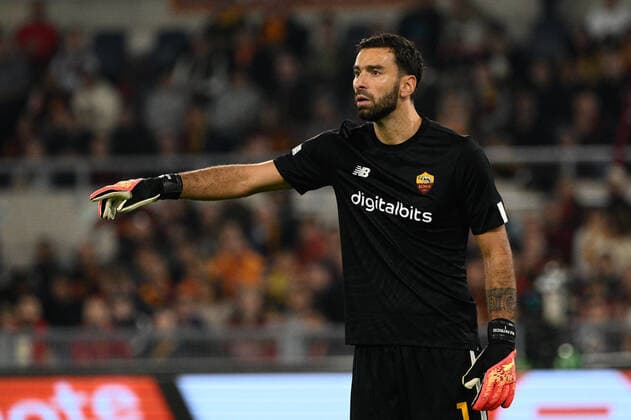 Rui Patricio (AS Roma) during the UEFA Europa League 2022-2023 football match between AS Roma and PFC Ludogorets at The Olympic Stadium in Rome on November 03, 2022.  Copyright: xFabrizioxCorradettix xipa-agencyx xLivexMediax 0