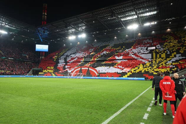 GER, Europa Conference League, Group Stage, Matchday 6, 1 FC Koeln GER vs OGC Nice FRA 03 11 2022, Rheinenergie Stadion, Koeln, GER, Europa Conference League, Group Stage, Matchday 6, 1 FC Koeln GER vs OGC Nice FRA , in picture koelner choreo nordphotoxGmBHx xMeuter nph00351