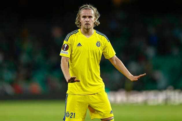 ESP: Real Betis - HJK Helsinki. UEFA Europa League, Group C, date 6 Santeri Vaananen of HJK Helsinki during the UEFA Europa League match between Real Betis and HJK Helsinki, Group C, played at Benito Villamarin Stadium on November 03, 2022 in Sevilla, Spain. kpng Copyright: xAntonioxPozox xPRESSINx PS_221103_305