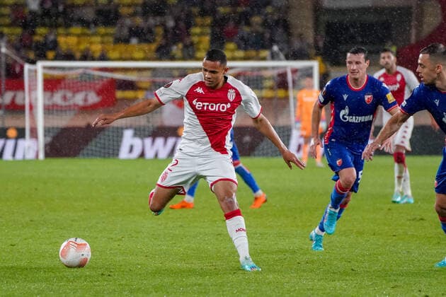Vanderson (AS Monaco) FOOTBALL : AS Monaco vs Etoile Rouge de Belgrade - Europa League - Phase de groupe H - Monaco - 03 11 2022 NorbertScanella Panoramic 