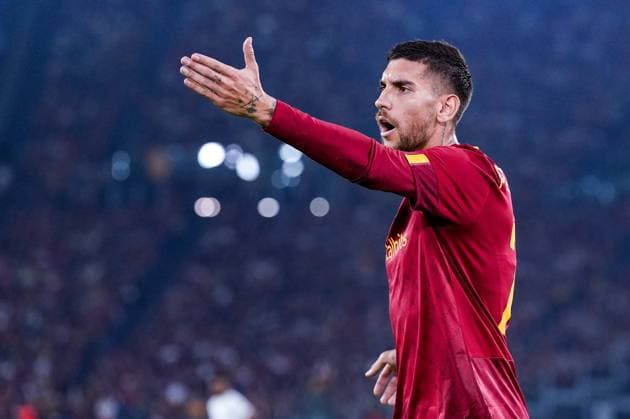 AS Roma v PFC Ludogorets - UEFA Europa League Lorenzo Pellegrini of AS Roma gestures during the UEFA Europa League Group C stage match between AS Roma and PFC Ludogorets at Stadio Olimpico, Rome, Italy on 3 November 2022. Rome Rome Italy  Copyright: xGiuseppexMaffiax originalFilename:maffia-asromavp221103_npUb7.jpg