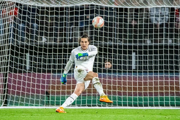 Dogan Alemdar (Stade Rennais) FOOTBALL : Stade Rennais x AEK Larnaca - Ligue Europa - JournÃ e 6 - 03 11 2022 BaptisteAutissier Panoramic 