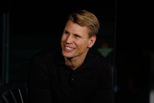 Real Betis v HJK Helsinki, UEFA Europa League football, Seville, Spain Seville, Spain. 03rd, November 2022. Head coach Toni Koskela of HJK Helsinki seen during the UEFA Europa League match between Real Betis and HJK Helsinki at Estadio Benito Villamarin in Seville. Seville Spain  Copyright: xGonzalesxPhoto JesusxRuizxMedinax