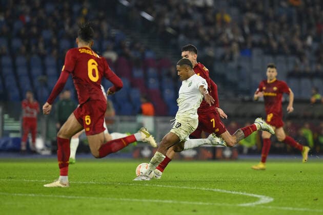 Rick of PFC Ludogorets during the sixth day of UEFA Europa League Group C match between A.S. Roma and PFC Ludogorets 1945 at Olimpico Stadium on November 3, 2022 in Rome, Italy.  Copyright: xDomenicoxCippitellix xipa-agencyx xLivexMediax 0