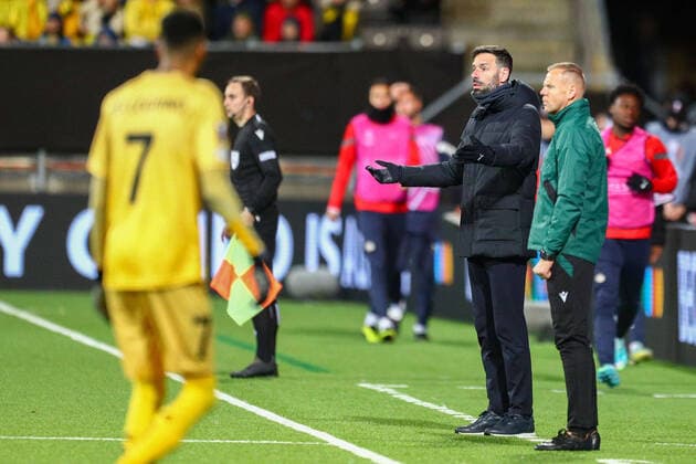 Football, the group stage match in Europe Leauge 2022 2023 Bodo Glimt PSV Bodo 20221103 PSV Eindhovens coach Ruud van Nistelrooy during the group stage match in Europe Leauge 2022 2023 between Bodo Glimt and PSV Eindhoven Photo Mats Torbergsen NTB Bodo Norway  Copyright: xMatsxTorbergsenx xNTBx EDITORIAL USE ONLY. RESTRICTED USE FOR BETTING COMPANIES