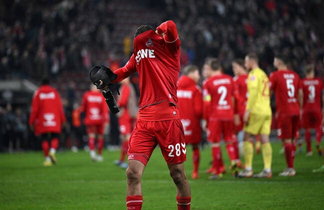 Ellyes Skhiri 1 FC Koeln 03 11 2022, football, UEFA Europa Conference League, season 2022 23, group stage, matchday 6 1 FC Köln OGC Nice Koeln RheinEnergieStadion Nordrhein Westfalen Germany Team2
