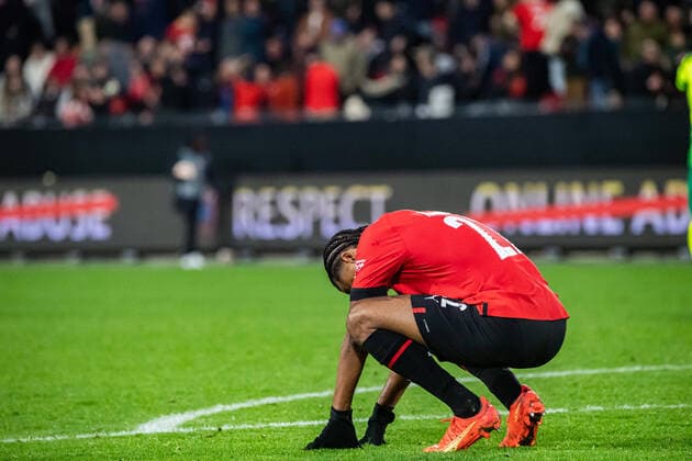 Lorenz Assignon (Stade Rennais) FOOTBALL : Stade Rennais x AEK Larnaca - Ligue Europa - JournÃ e 6 - 03 11 2022 BaptisteAutissier Panoramic 