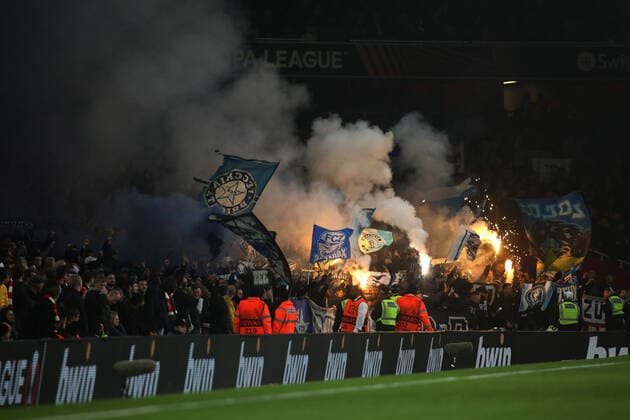 FC Zurich fans during the UEFA Europa League match between Arsenal and FC Zurich at the Emirates Stadium, London, England on 3 November 2022. Copyright: xJoshuaxSmithx 34210039