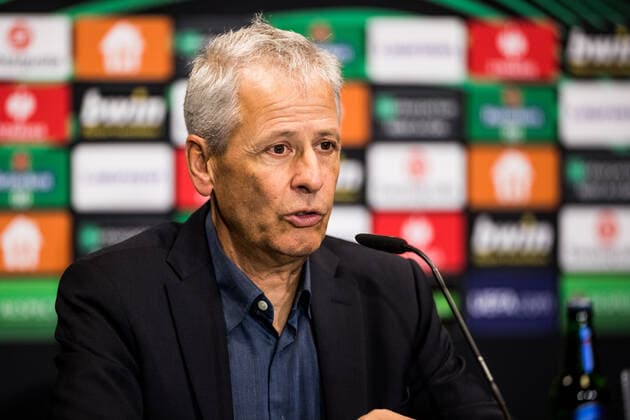 UEFA Europa Conference League, 1 FC Koeln OGC Nice 03 11 2022 Lucien Favre coach OGC Nice in the press conference UEFA Europa Conference League, 1 FC Koeln OGC Nice, Koeln, Rheinenergiestadion Copyright: xBEAUTIFULxSPORTS Wunderlx