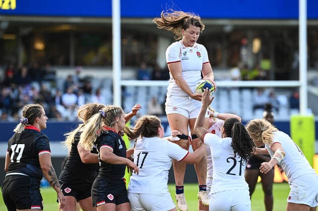 Rugby, Womens World Cup, Canada - England