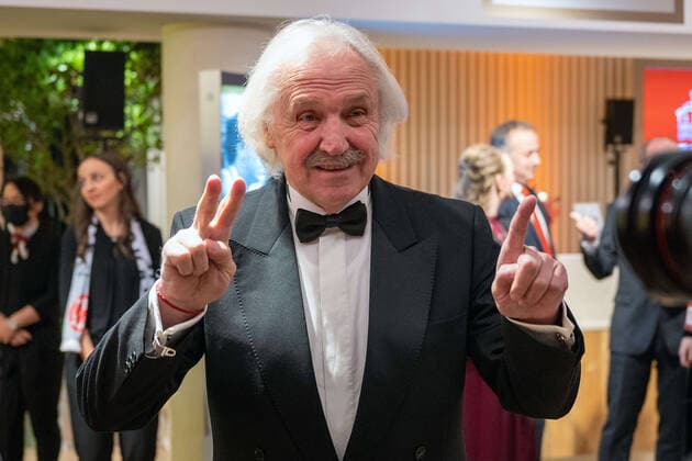 Dragoslav Stepanovic coach legend Germany, Frankfurt, 05 11 2022, event, 40 German Sports Press Ball, 2022, Red Carpet, Alte Oper Photo A2 Bildagentur Peter Hartenfelser