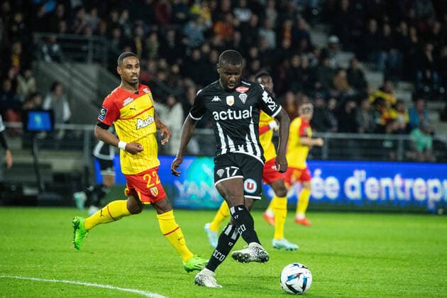 Ibrahim Amadou (ANGERS SCO) FOOTBALL : Angers SCO vs RC Lens - Ligue 1 - Journee 14 - 05 11 2022 BaptisteAutissier Panoramic 