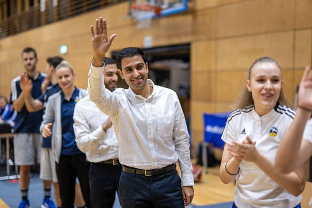 Basketball Berlin 05 11 2022 Season 2022 2023 1 Bundesliga DBBL Alba Berlin inexio Royals Saarlouis Cristo Cabrera Alba, coach
