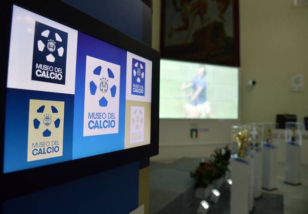November 9, 2022, ROME, ITALY: Inauguration of the exhibition of soccer memorabilia from the 1930s La Storia siamo noi ( We are history ) at the CONI Hall of Honor, in Rome, Italy, 09 November 2022. From the cup won at the last European championships to many memorabilia that have accompanied the history of soccer in Italy: the national team, Nationalteam is on display in Rome at the CONI Hall of Honor today and tomorrow with some of the jewels of the Coverciano Football Museum. We are the story - the title of the exhibition open to the public on 9 and 10 November, with free admission - which will allow visitors to closely admire part of the immense heritage of memorabilia, trophies, jerseys, balls, shoes, memorabilia and images of all kinds related to the 112 years of the Azzurri available at the historic headquarters of the Football Museum, which has been located since 1990 next to the Federal Technical Center of Coverciano..ANSA FABIO CIMAGLIA ROME ITALY - ZUMAa110 20221109_zaf_a110_009 Copyright: xFabioxCimagliax