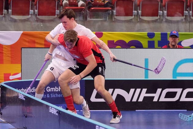 IFF Men s World Floorball Championship 2022 Canada vs Denmark - Winterthur AXA Arena Zürich Schweiz Copyright: xSergioxBrunettix
