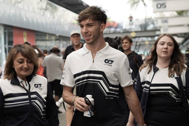 November 10, 2022: Pierre Gasly during the preparation day ahead of the 2022 Formula One Grand Prix of Sao Paulo at Interlagos circuit, on November 10. The grand prix will be celebrated next Sunday, November 13. - ZUMAl146 20221110_zaf_l146_017 Copyright: xPauloxLopesx