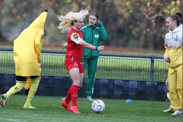 Sport 1 FC Cologne, Football women, 1 Bundesliga, Carnival training, 1 FC Cologne , Image , 11 11 2022