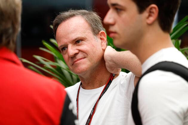 Rubens Barrichello BRA , F1 Grand Prix of Brazil at Autodromo Jose Carlos Pace on November 11, 2022 in Sao Paulo, Brazil Photo by HOCH ZWEI Sao Paulo Brazil