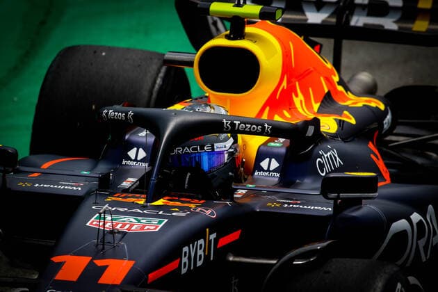Primeiro dia de treino do GP F1 2022 SP SÃO PAULO, SP - 11.11.2022: PRIMEIRO DIA DE TREINO DO GP F1 2022 SP - First day of free practice of the 2022 Formula 1 Grand Prix at the Interlagos race track, south of the city of São Paulo. In the picture, 11 ? Sergio Perez ? RED BULL. (Photo: Aloisio Mauricio Fotoarena) x2292448x  AloisioxMauricio