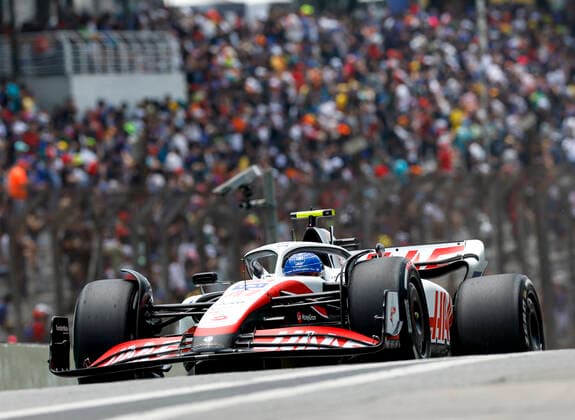 47 Mick Schumacher DEU, Haas F1 Team , F1 Grand Prix of Brazil at Autodromo Jose Carlos Pace on November 11, 2022 in Sao Paulo, Brazil Photo by HOCH ZWEI Sao Paulo Brazil
