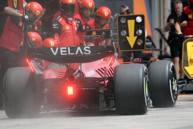FORMULA 1 HEINEKEN GRANDE PREMIO DO BRASIL 2022 11 11 2022, Autodromo Jose Carlos Pace, Interlagos, FORMULA 1 HEINEKEN GRANDE PREMIO DO BRASIL 2022 , in the picture Charles Leclerc MCO , Scuderia Ferrari nordphotoxGmbHx xBratic nph00250