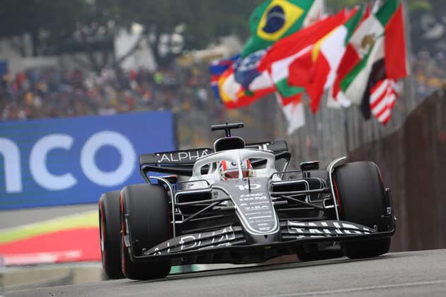 FORMULA 1 HEINEKEN GRANDE PREMIO DO BRASIL 2022 11 11 2022, Autodromo Jose Carlos Pace, Interlagos, FORMULA 1 HEINEKEN GRANDE PREMIO DO BRASIL 2022 , in the picture Pierre Gasly FRA , Scuderia AlphaTauri nordphotoxGmbHx xBratic nph00250