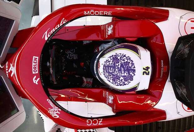 FORMULA 1 HEINEKEN GRANDE PREMIO DO BRASIL 2022 11 11 2022, Autodromo Jose Carlos Pace, Interlagos, FORMULA 1 HEINEKEN GRANDE PREMIO DO BRASIL 2022 , in picture Guanyu Zhou CHN , Alfa Romeo Racing ORLEN nordphotoxGmbHx xBratic nph00250