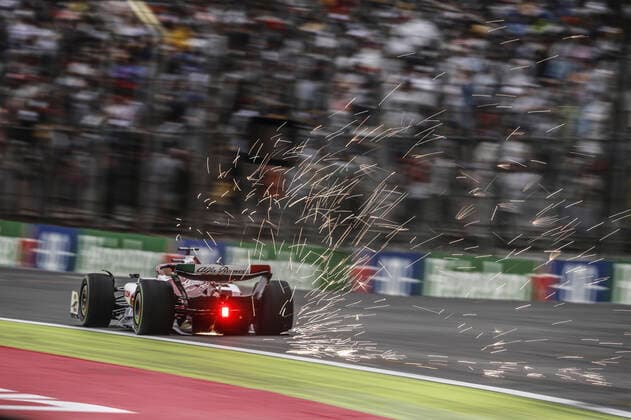 77 Valtteri Bottas FIN, Alfa Romeo F1 Team ORLEN , F1 Grand Prix of Brazil at Autodromo Jose Carlos Pace on November 11, 2022 in Sao Paulo, Brazil Photo by HOCH ZWEI Sao Paulo Brazil