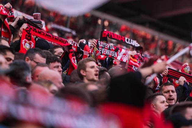 12 11 2022, Football, 2022 2023 season, 1 Bundesliga, 15 matchday, Bayer 04 Leverkusen VfB Stuttgart, Bayer 04 Leverkusen fans in the Nordkurve, xRHR PHOTO DEx Copyright: DennisxEwert RHR-FOTOx RHR-FOTO DE