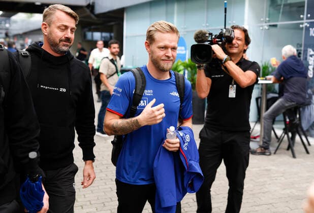 20 Kevin Magnussen DNK, Haas F1 Team , F1 Grand Prix of Brazil at Autodromo Jose Carlos Pace on November 12, 2022 in Sao Paulo, Brazil Photo by HOCH ZWEI Sao Paulo Brazil