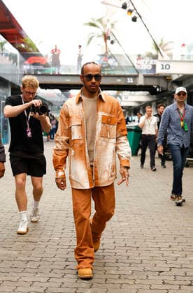 44 Lewis Hamilton GBR, Mercedes AMG Petronas F1 Team , F1 Grand Prix of Brazil at Autodromo Jose Carlos Pace on November 12, 2022 in Sao Paulo, Brazil Photo by HOCH ZWEI Sao Paulo Brazil