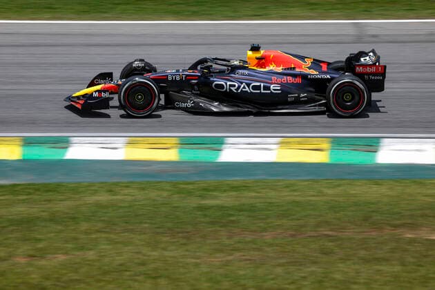 1 Max Verstappen NLD, Oracle Red Bull Racing , F1 Grand Prix of Brazil at Autodromo Jose Carlos Pace on November 12, 2022 in Sao Paulo, Brazil Photo by HOCH ZWEI Sao Paulo Brazil