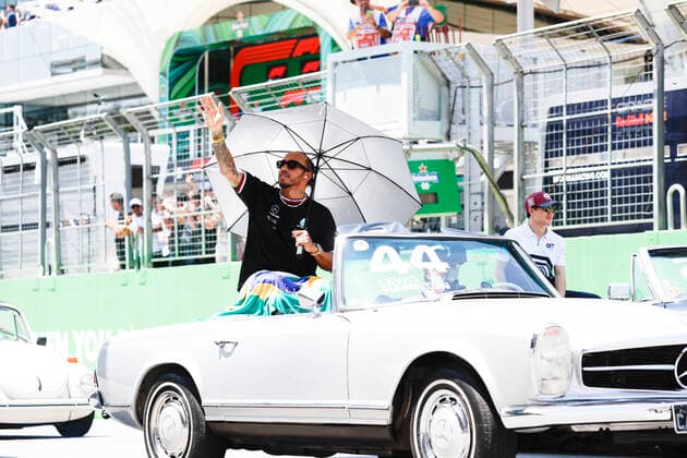 44 Lewis Hamilton GBR, Mercedes AMG Petronas F1 Team , F1 Grand Prix of Brazil at Autodromo Jose Carlos Pace on November 13, 2022 in Sao Paulo, Brazil Photo by HOCH ZWEI Sao Paulo Brazil