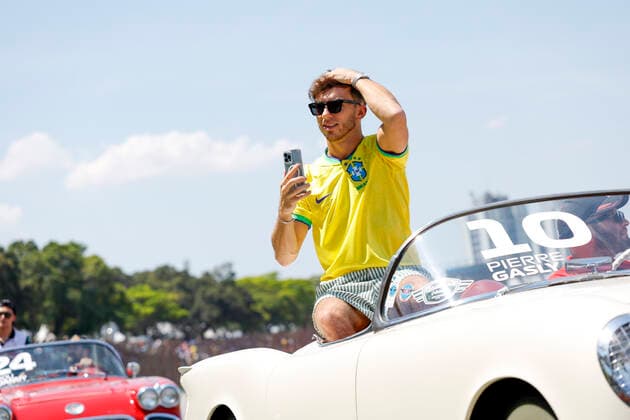 10 Pierre Gasly FRA, Scuderia AlphaTauri , F1 Grand Prix of Brazil at Autodromo Jose Carlos Pace on November 13, 2022 in Sao Paulo, Brazil Photo by HOCH ZWEI Sao Paulo Brazil