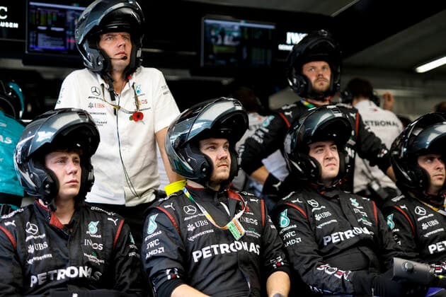 Mercedes AMG Petronas F1 Team, F1 Grand Prix of Brazil at Autodromo Jose Carlos Pace on November 13, 2022 in Sao Paulo, Brazil Photo by HOCH ZWEI Sao Paulo Brazil