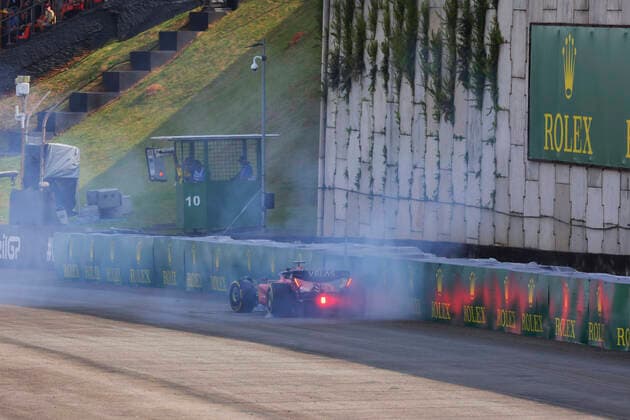 16 Charles Leclerc MCO, Scuderia Ferrari , F1 Grand Prix of Brazil at Autodromo Jose Carlos Pace on November 13, 2022 in Sao Paulo, Brazil Photo by HOCH ZWEI Sao Paulo Brazil
