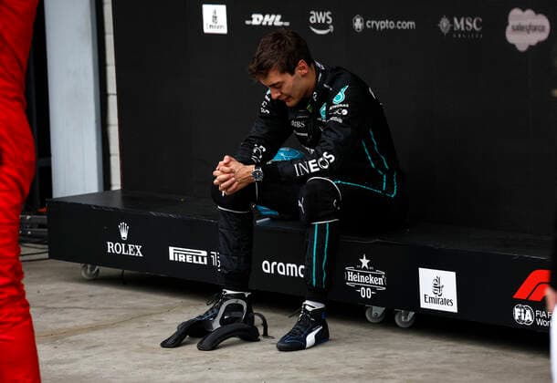 63 George Russell GBR, Mercedes AMG Petronas F1 Team , F1 Grand Prix of Brazil at Autodromo Jose Carlos Pace on November 13, 2022 in Sao Paulo, Brazil Photo by HOCH ZWEI Sao Paulo Brazil