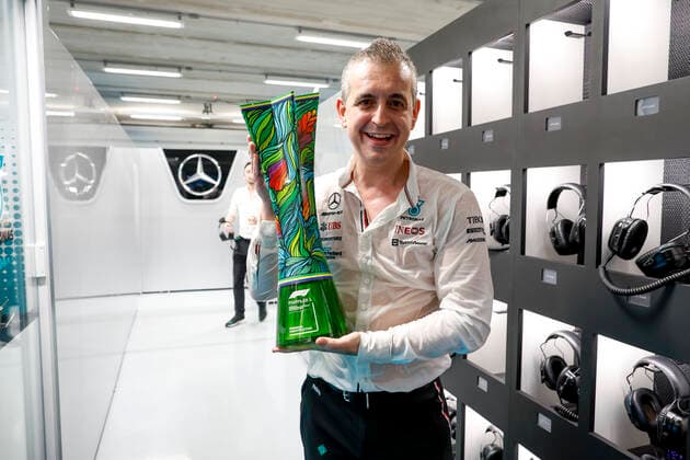 Riccardo Musconi ITA, Mercedes AMG Petronas F1 Team , F1 Grand Prix of Brazil at Autodromo Jose Carlos Pace on November 13, 2022 in Sao Paulo, Brazil Photo by HOCH ZWEI Sao Paulo Brazil