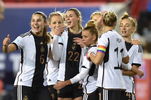 Bilder des Jahres, Sport 11 November Sport Themen der Woche KW45 Sport Bilder des Tages November 13, 2022, Harrison, New Jersey, USA: Germany celebrates its opening goal during an International Friendly, Länderspiel, Nationalmannschaft match at Red Bull Arena in Harrison New Jersey Harrison USA - ZUMAa301 20221113_zaf_a301_004 Copyright: xBrooksxVonxArxx