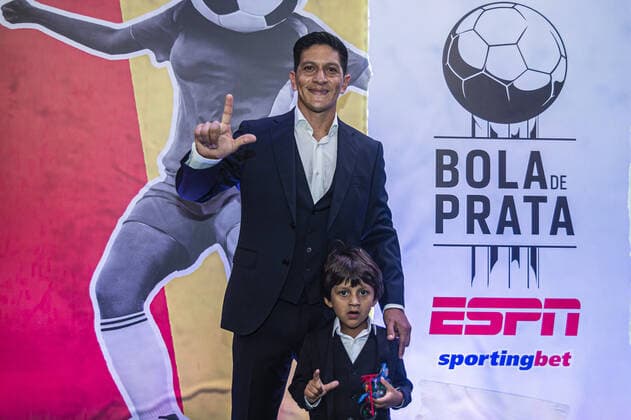 Premio Bola de Prata ESPN 2022. November 14, 2022, Sao Paulo, Brazil: Players and coaches who competed in the Brazilian Soccer Championship participate in the Ballon d Or award on ESPN television, held at the Holliday Inn Events Center (Anhembi), in Sao Paulo, on Monday (14).  Copyright: xAndersonxLirax