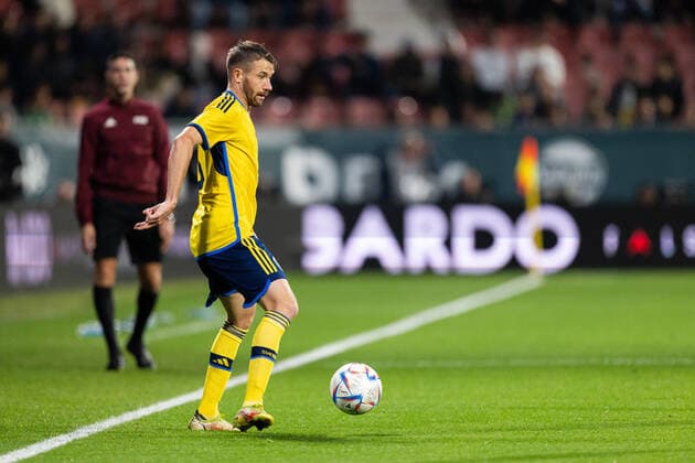221116 Marcus RohdÃ n of Sweden during the international friendly football match between Mexico and Sweden on November 16, 2022 in Girona Photo Ludvig Thunman BILDBYRAN code LT LT0441 football football soccer fotball training country international friendly mexico sweden sweden sweden a bbeng,  Copyright: LUDVIGxTHUNMAN BB221116LT038