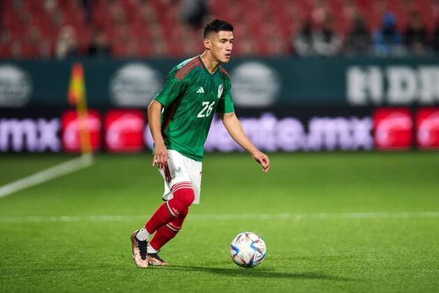 RECORD DATE NOT STATED Seleccion Mexicana 2022 Mexico vs Sweden Uriel Antuna of Mexico during the game Mexico (Mexican national team, Nationalteam vs Sweden, friendly match of preparation prior to the start of the FIFA World Cup, WM, Weltmeisterschaft, Fussball Qatar 2022, at Montilivi Municipal Stadium, on November 16, 2022. <br><br> Uriel Antuna de Mexico durante el partido Mexico (Seleccion Nacional Mexicana) vs Suecia,amistoso de preparacion previo al inicio de la Copa Mundial de la FIFA Qatar 2022, en el Estadio Municipal de Montilivi, el 16 de noviembre de 2022. GIRONA ESPANA ESPANA  Copyright: xJorgexMartinezx 20221116133229_SM_AM_MEX_SWE_ANTUNA174