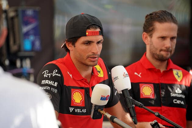 FORMULA 1 ETIHAD AIRWAYS ABU DHABI GRAND PRIX 2022 17 11 2022, Yas Marina Circuit, Abu Dhabi, FORMULA 1 ETIHAD AIRWAYS ABU DHABI GRAND PRIX 2022 , in picture Carlos Sainz Jr ESP , Scuderia Ferrari nordphotoxGmbHx xBratic nph00250