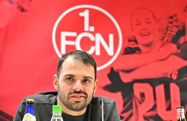 17 11 2022 1 FC Nuremberg FCN club womens media appointment press conference ahead of the womens DFB Cup match give the VfL Wolfsburg Osman Cankaya coach 1 FC Nuremberg FCN